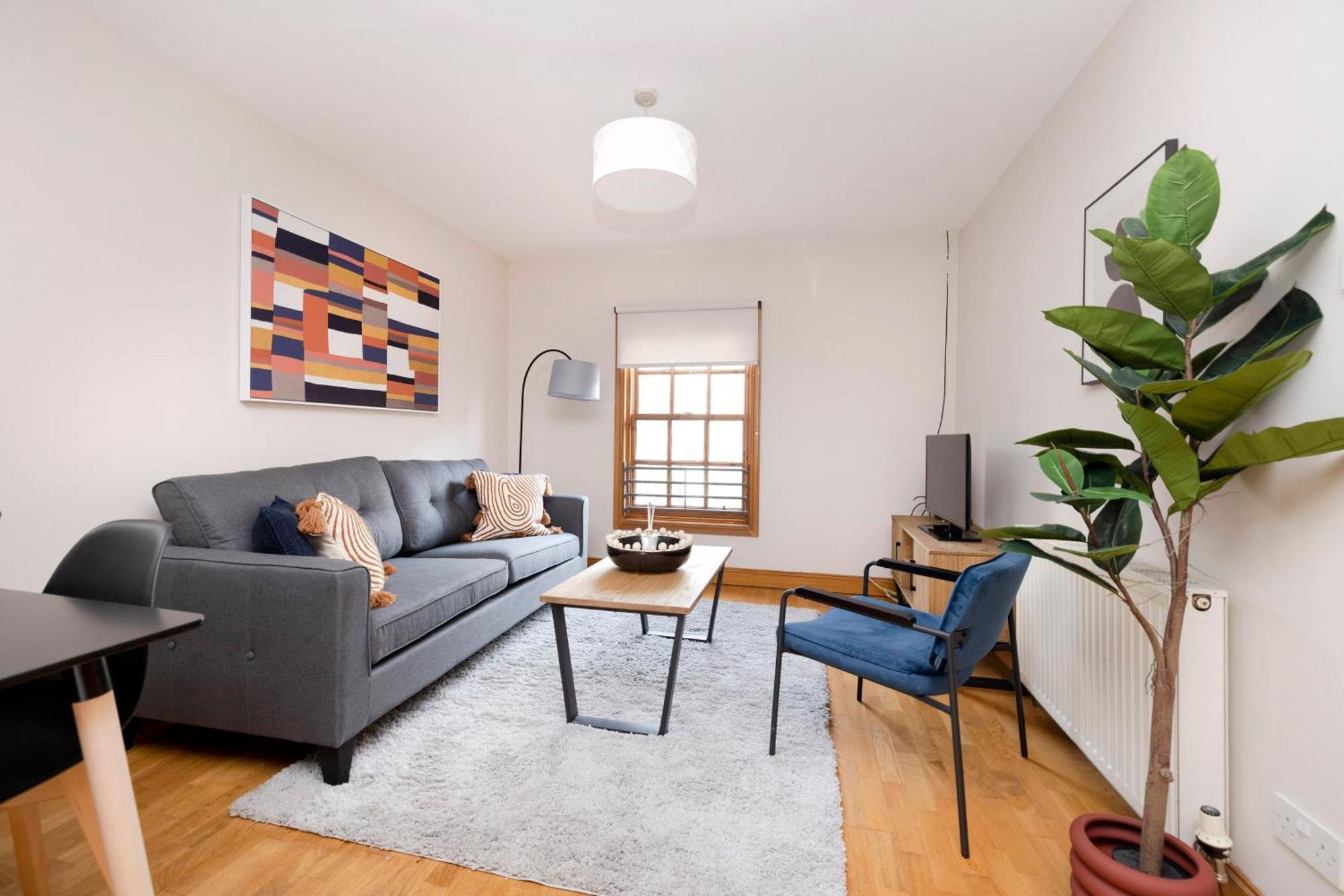 Joivy Bright And Cosy Flat Near The Scotland Gallery EDI Eksteriør billede
